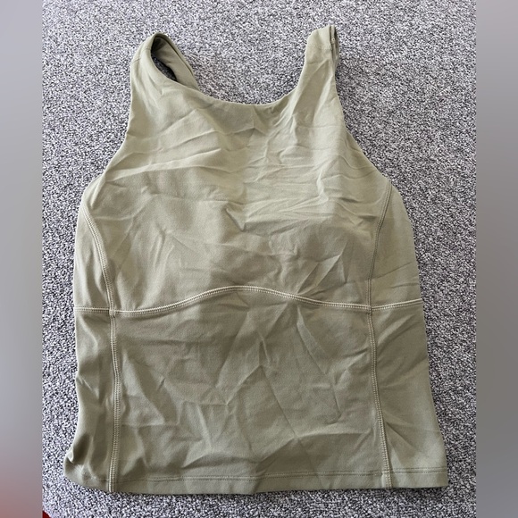 Lululemon Key to Balance Tank Rosemary Green Size 6 - Picture 3 of 6